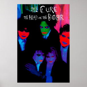 The Cure 1985 US The Head on the Door Promo Poster