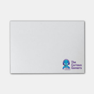 The Curious Gamers Sticky Notes