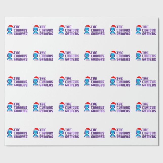 The Curious Gamers Wrapping Paper (Seam)