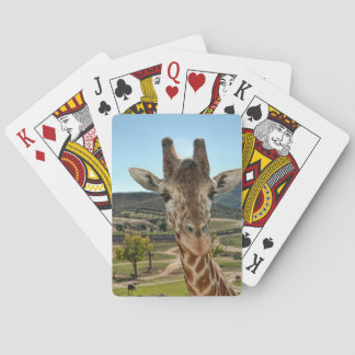 The Curious Giraffe Playing Cards