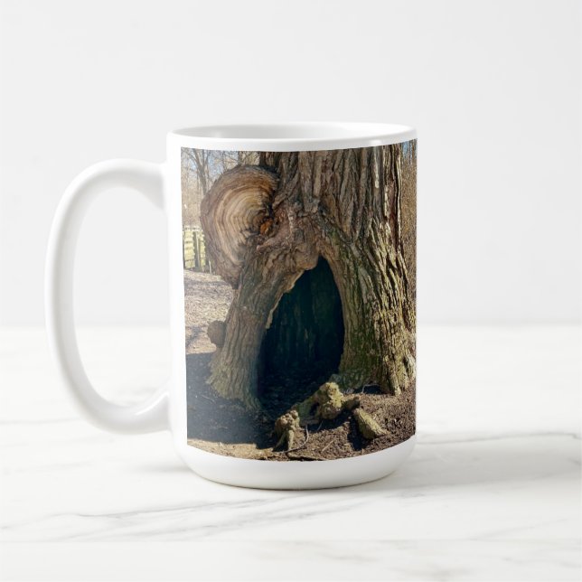 The Curious Hollow  Coffee Mug (Left)