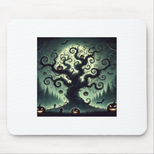 The Cursed Hollow A Haunted Midnight Symphony Stic Mouse Pad
