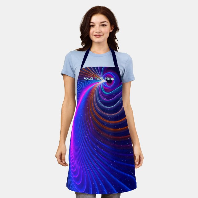 The Curvature Of Space Apron (Worn)