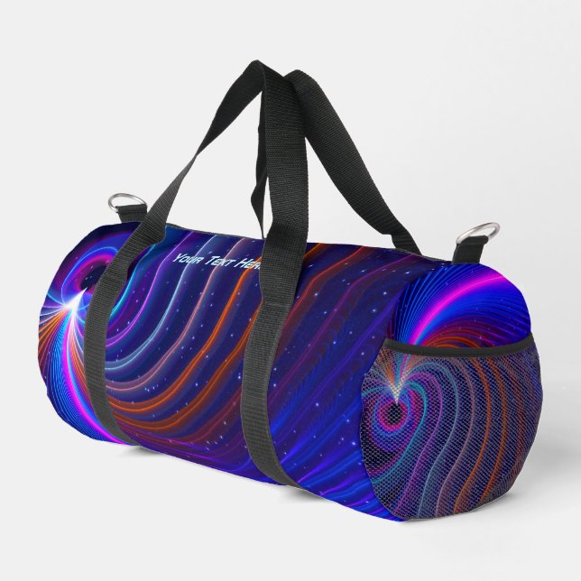 The Curvature of Space Duffle Bag (Right Corner)