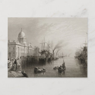 The Custom House, Dublin Postcard