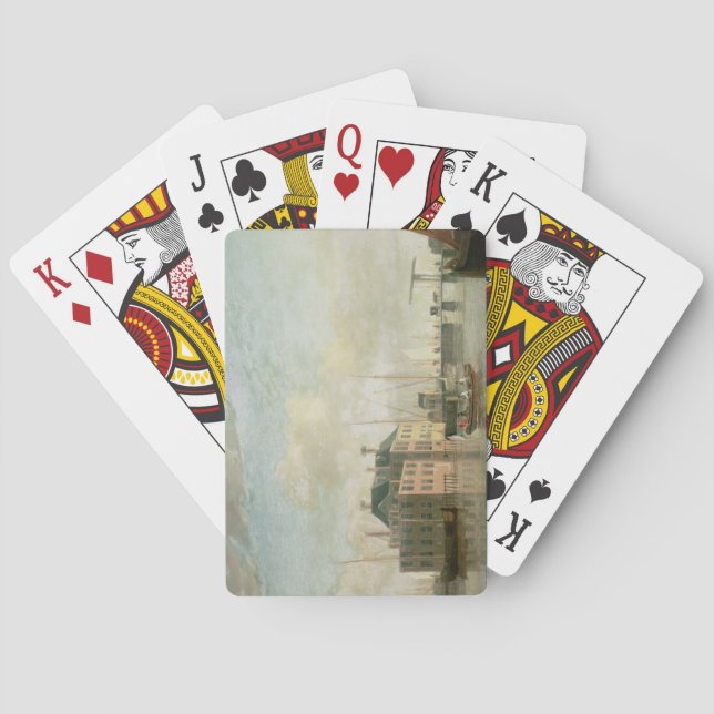 The Customs House, Amsterdam Playing Cards (Back)