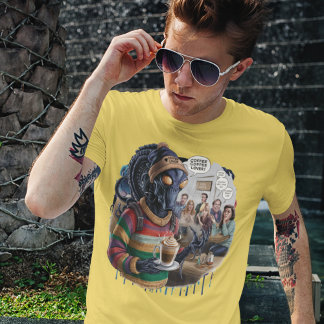The cute alien for coffee lovers T-Shirt