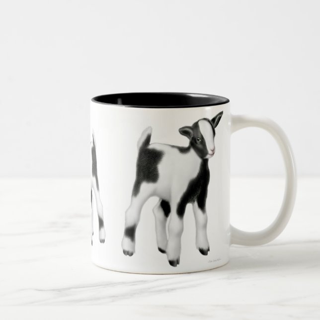 The Cute Baby Goat Mug (Right)