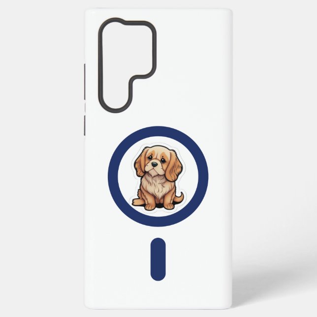 The cute dog in my case Samsung Galaxy S23 Ultra (Back)