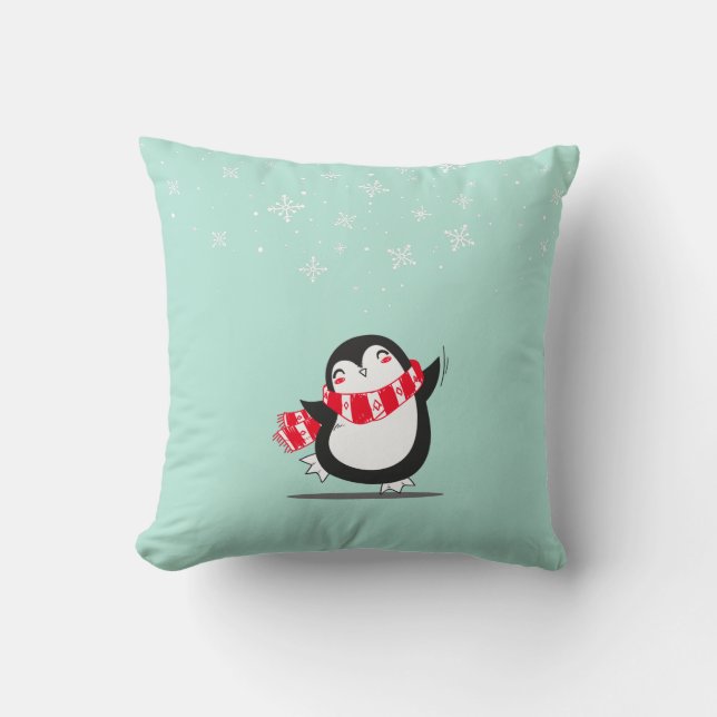 The Cute Penguin Cushion (Front)