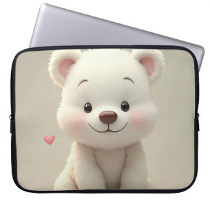 The Cutest Bear Laptop Sleeve 15 inch