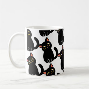 The Cutest Black Cat Mug Gift For Cat Lovers
