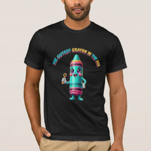 The Cutest Crayon in the Box Kawaii Character T-Shirt