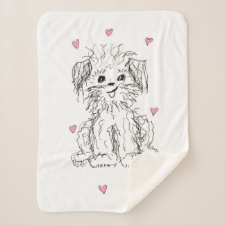 The Cutest Doggy in the World Sherpa Blanket