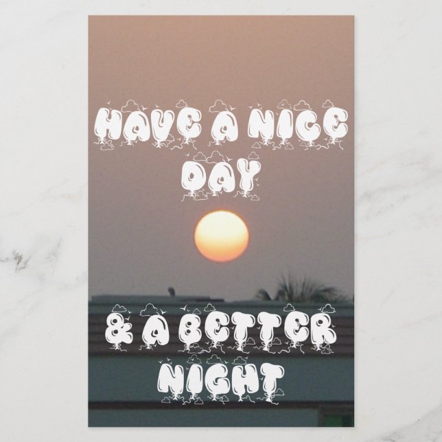 The Cycle of Peace | Have a Nice Day & A Better Ni (Front)