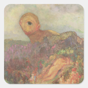 The Cyclops, c.1914 Square Sticker