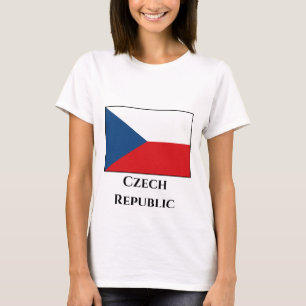 The Czech Republic Flag T-Shirt