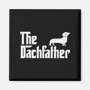 The Dachshund Funny Wiener Dog For Men Fathers Day Magnet