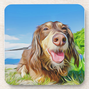 The Dachshund Is A Perfectly Engineered Dog Xmas P Coaster