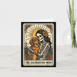 The Dachshund Mum Tarot Card