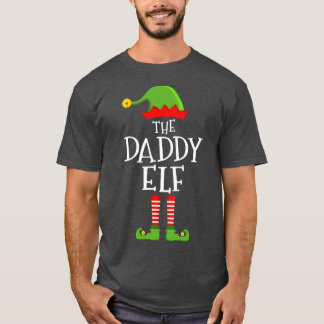 The daddy funny christmas matching family pajama T-Shirt