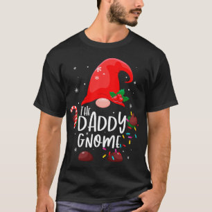 The Daddy Gnome Christmas Lights Matching Family P T-Shirt