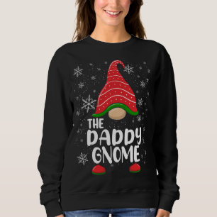The Daddy Gnome Funny Matching Christmas Family Pa Sweatshirt
