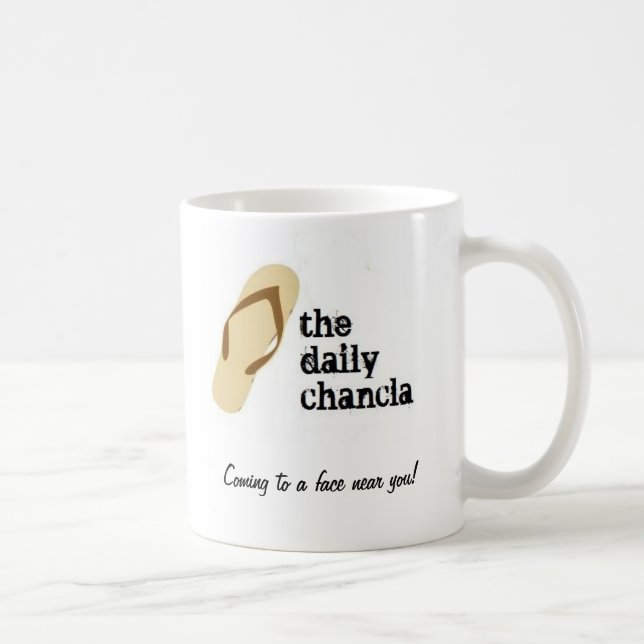 The Daily Chancla Mug (Right)