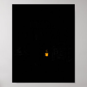 The daily commute funny woodworker carpenter humou poster