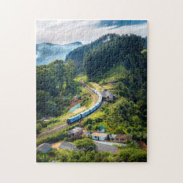 The Daily Jigsaw Puzzle/Subway Train Jigsaw Puzzle (Vertical)