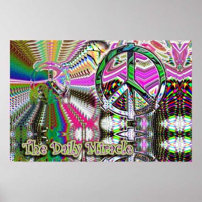"The Daily Miracle" poster (Front)