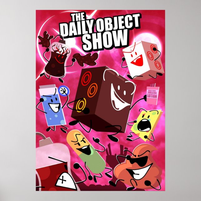 The Daily Object Show  Full Poster (Front)
