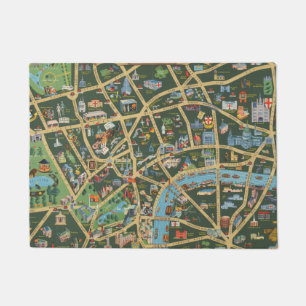 The Daily Telegraph Picture Map of London Doormat