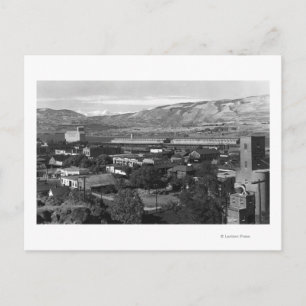 The Dalles, Oregon Dock View from 4th Street Postcard