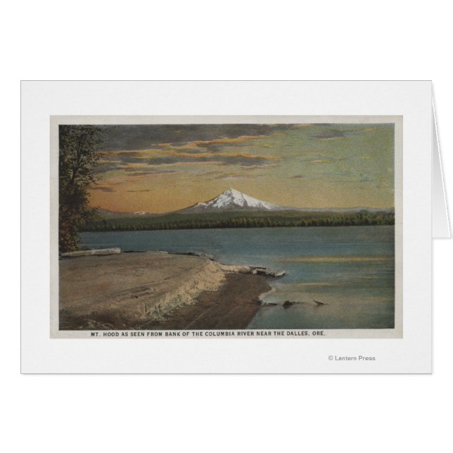 The Dalles, Oregon - Mt. Hood from Columbia Rive (Front Horizontal)