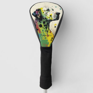 The Dalmatian Dog - Composition 004 Golf Head Cover