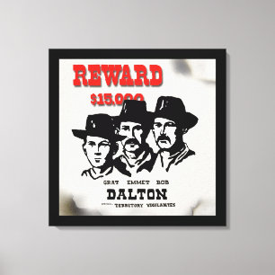 The Dalton Gang Canvas Print