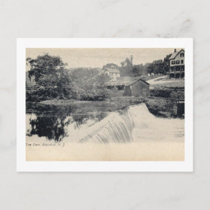 The Dam, Boonton, New Jersey Vintage Postcard