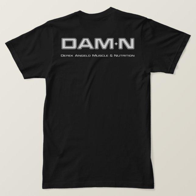 The DAM+N T-Shirt (Design Back)
