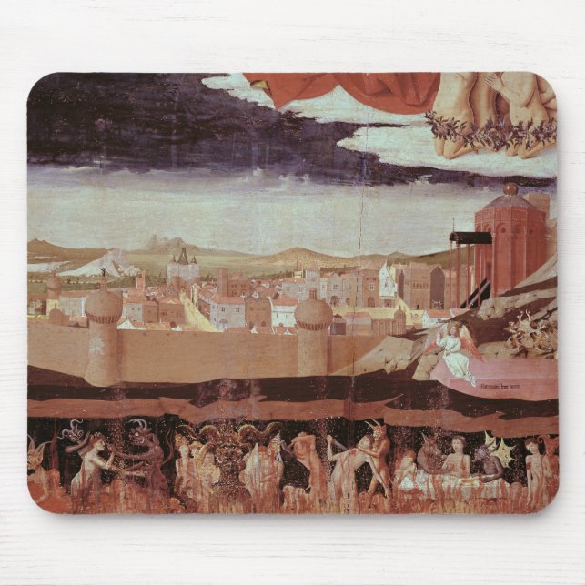 The Damned in Hell Mouse Pad (Front)