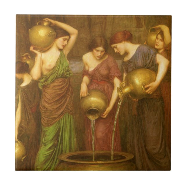 The Danaides by John William Waterhouse Ceramic Tile (Front)
