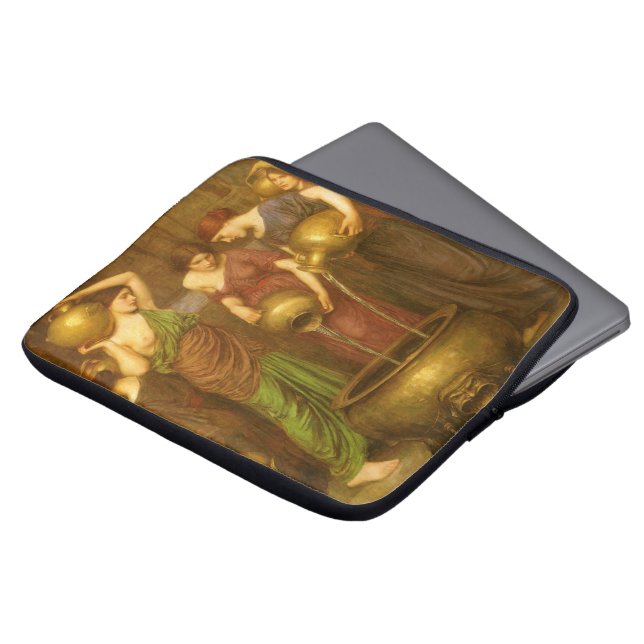 The Danaides by John William Waterhouse Laptop Sleeve (Front Top)
