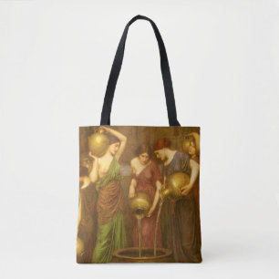 The Danaides by John William Waterhouse Tote Bag