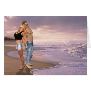 The Dance, Beach Sunset, Love Couple