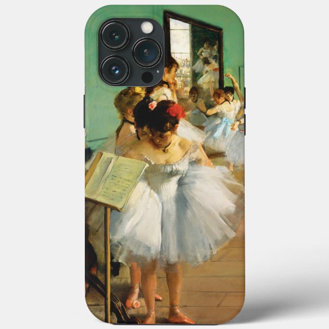 The Dance Class (1874) by Edgar Degas Case-Mate iPhone Case (Back)