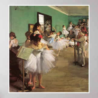 The Dance Class, 1874 - Edgar Degas Poster