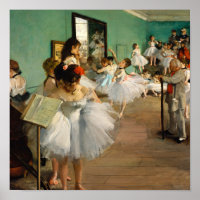 The Dance Class by Edgar Degas