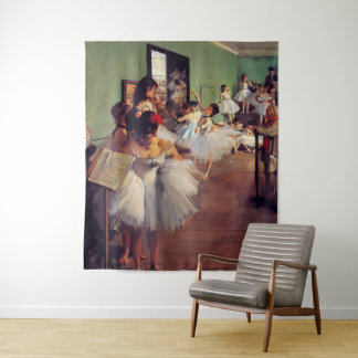 The Dance Class by Edgar Degas  Tapestry
