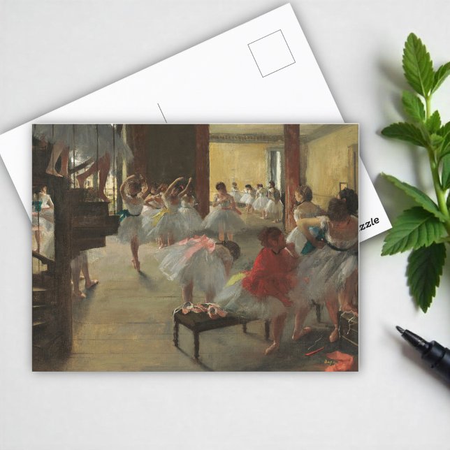 The Dance Class, Degas Art  Postcard (Creator Uploaded)