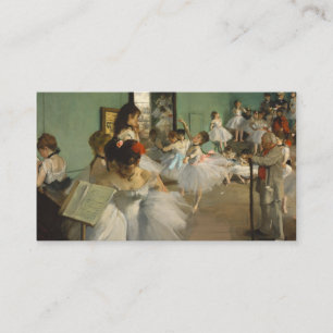 The Dance Class. Edgar Degas Business Card